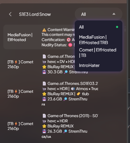 Step 4: See IntroHater streams